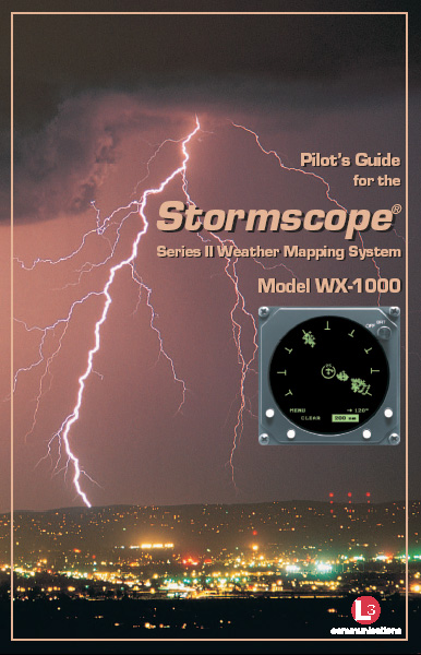 Stormscope WX-1000 Pilot Guide